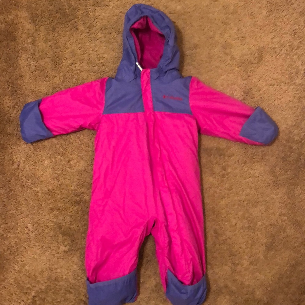 Columbia snowsuit with removable fleece
